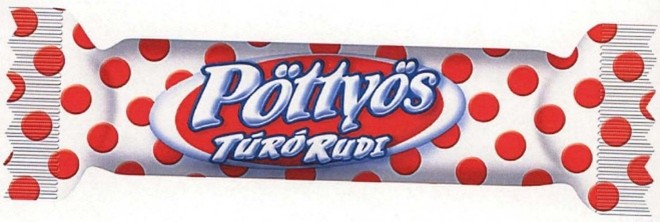 Pöttyös turórudi csomagolása