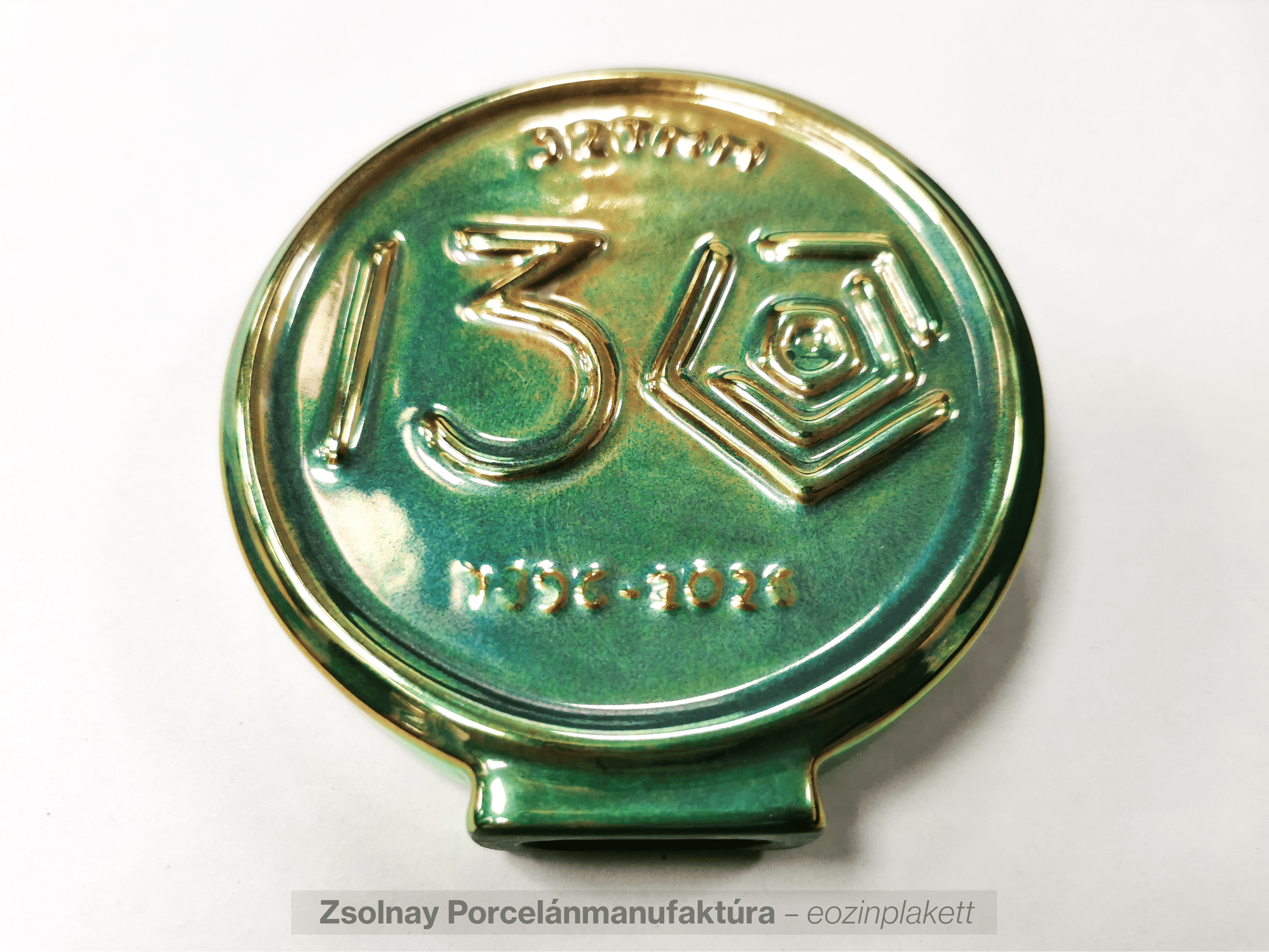 Zsolnay 130 commemorative coin