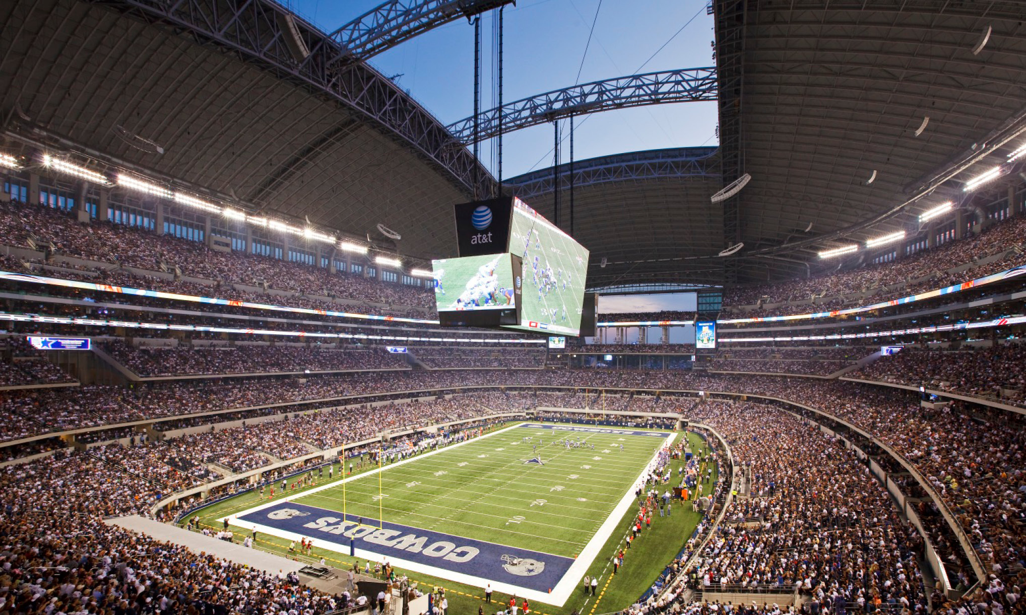 Dallas stadium belülről