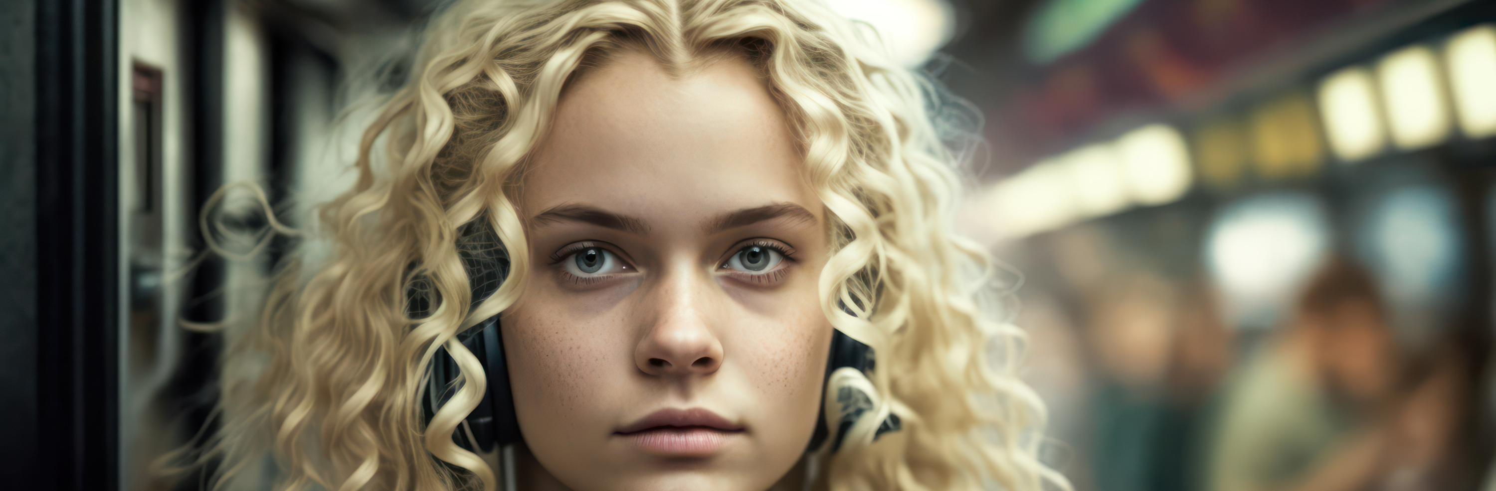 Aranyhaj Szőke hajú lány