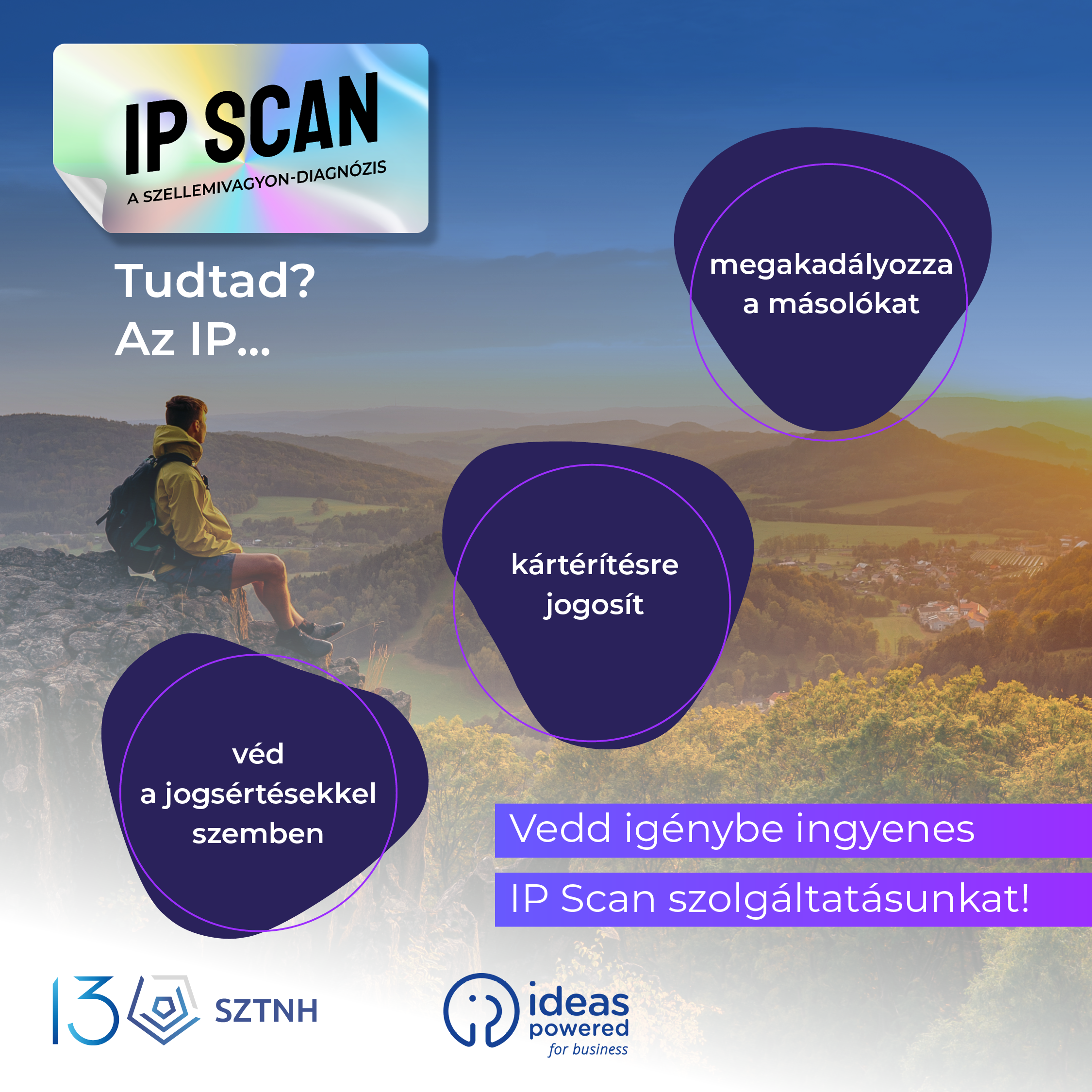 IP Scan-t népszerűsítő borító