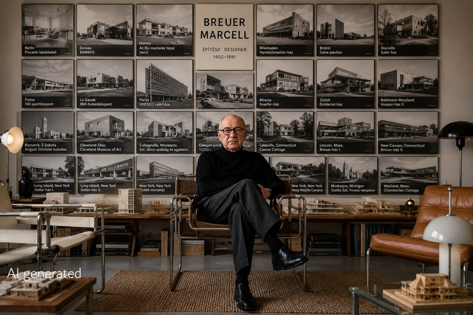 Breuer Marcell portréképe