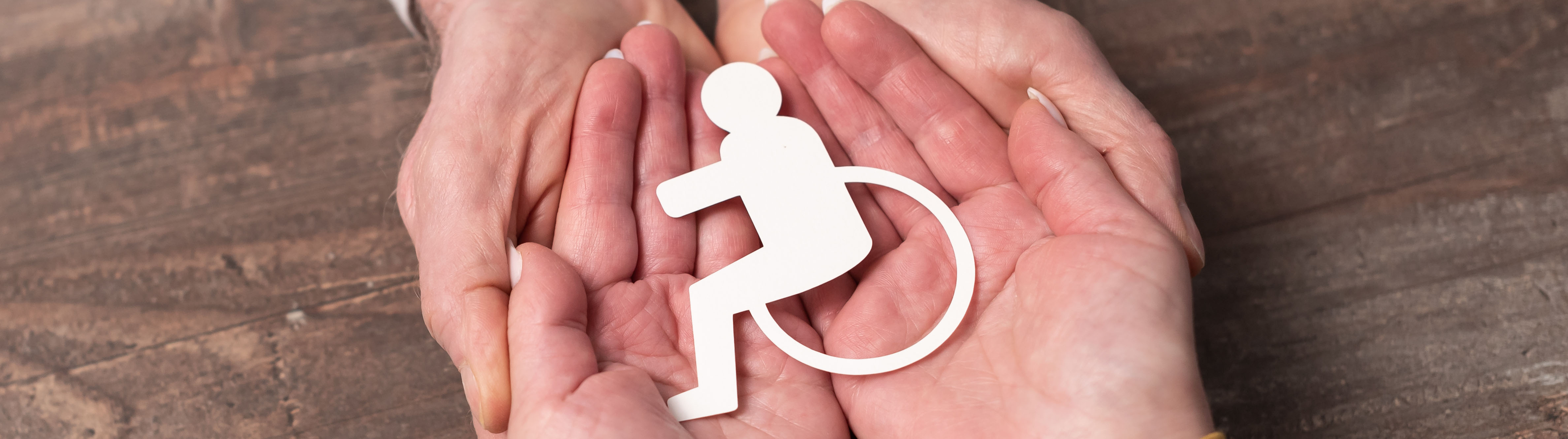 Találmány Kerekeszék ikon a kézben