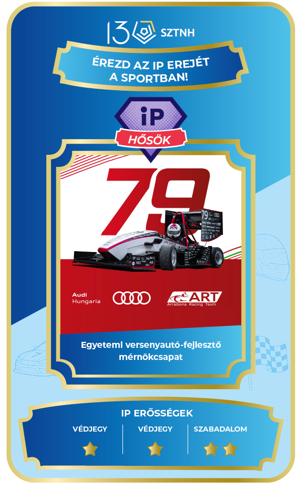 sportkártya IP erősségek