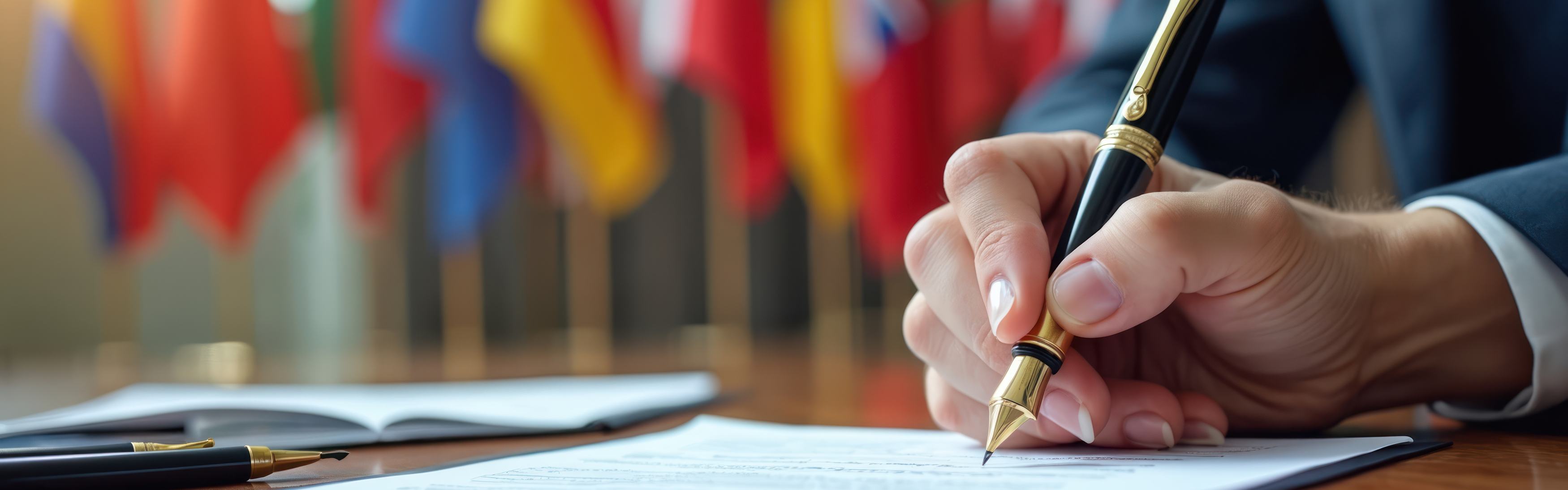 Aláírás Nemzetközi szerződések aláírása